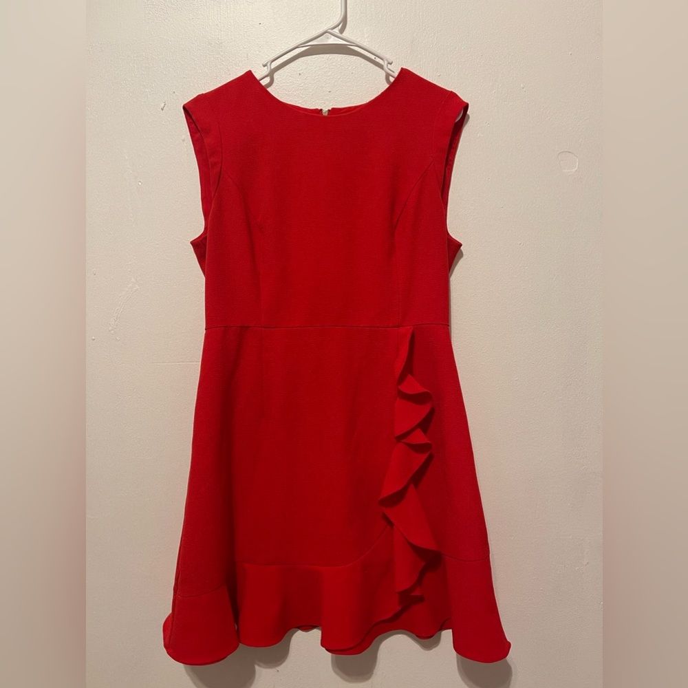 Vince Camuto Women’s Sz 12 Petite Red Cocktail Dress